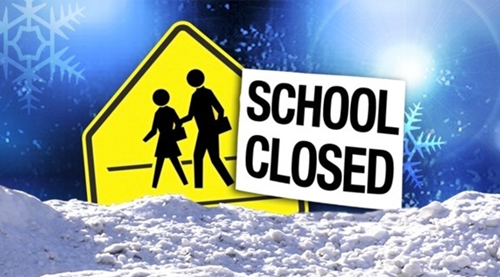 ALL SCHOOLS CLOSED TODAY, TUESDAY, DECEMBER 17, 2019 – NO PM ACTIVITIES; CENTRAL OFFICE / G6 – TWO HOUR DELAY
