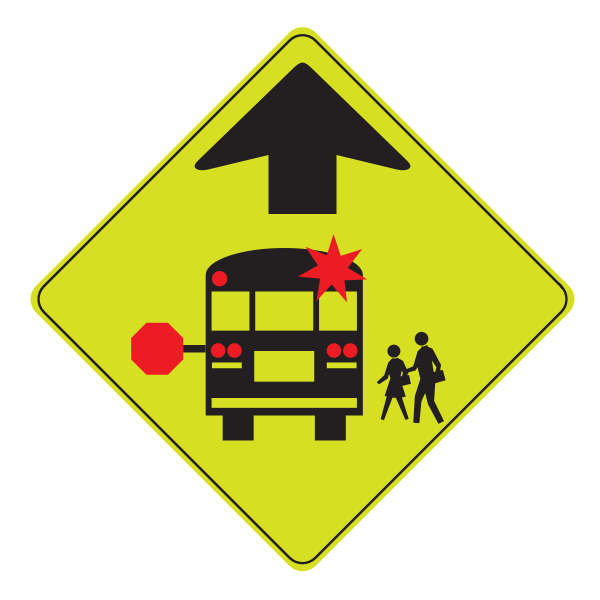 SchoolBusStopAhead